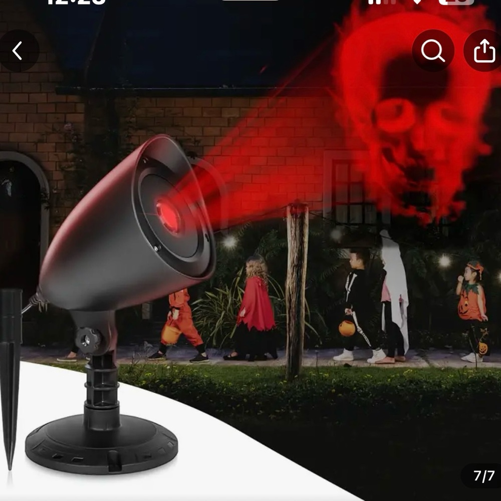 Halloween projector lights